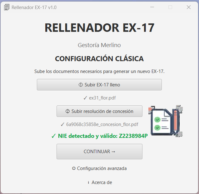 Rellenador EX-17 v1.0.0